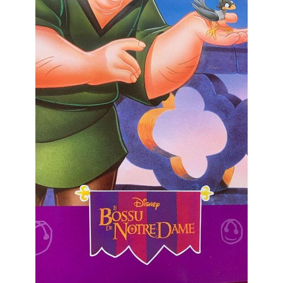 Disney Quasimodo Hunchback Of Notre Dame Poster - Picture 7 of 12